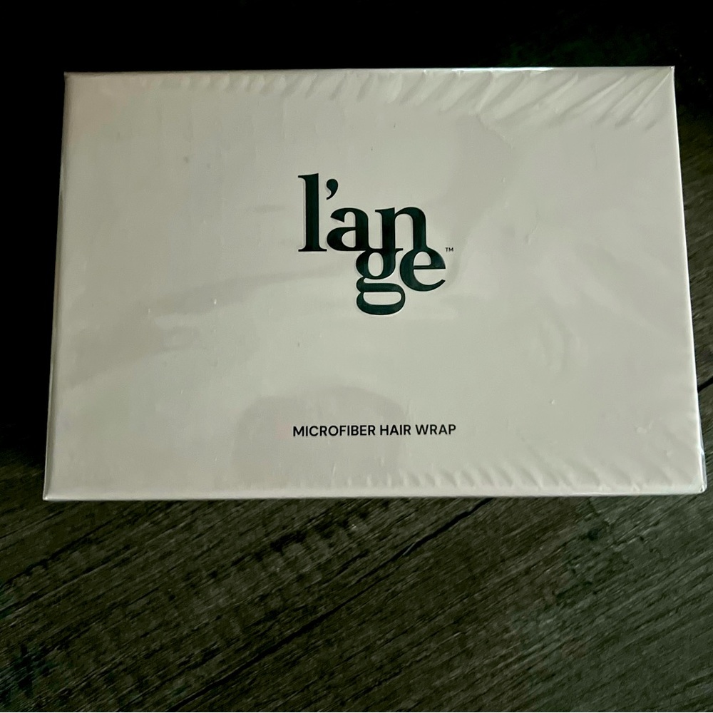 Microfiber hair wrap.